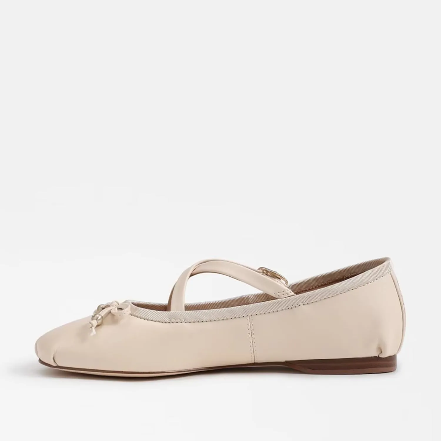 Suede Leather Ballet Flats Shoes for Women Cute Round Toe Slip On Mary Jane Flats Comfy Ballerina Flat Shoes Causal Daily Shoes with Strap