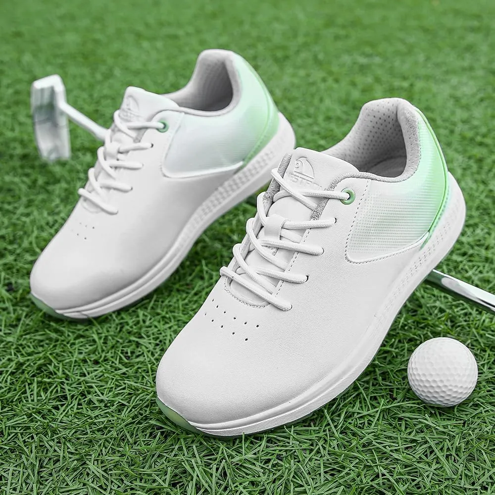 THESTRON Women's Golf Shoes Ladies Golf Sports Sneakers Spikes Women Golf Wears Spikeless Girls Golf Walking Sneakers