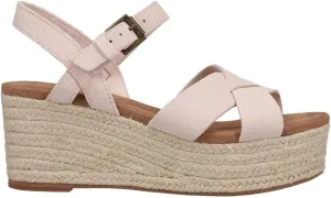 TOMS Womens Willow Casual Sandals Casual Mid Heel 2-3" - Beige