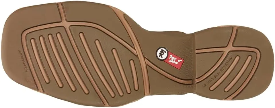 Tony Lama Mens Sq Toe Rasp Boots