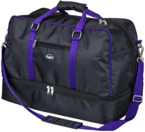 Tough 1 Duffle Bag w/Boot/Shoe Storage Purple