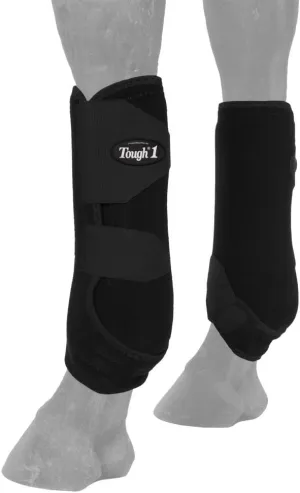 Tough 1 Vented Sport Boots Rear S Black