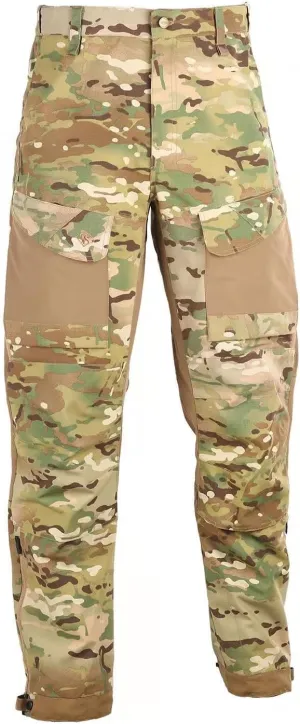 Tru-Spec Xpedition Tactical Pants for Men - Water-Resistant Outdoor Work & Hiking Pants with Dual Zippered Cooling Vents, Multicam/Coyote - 32W x 32L