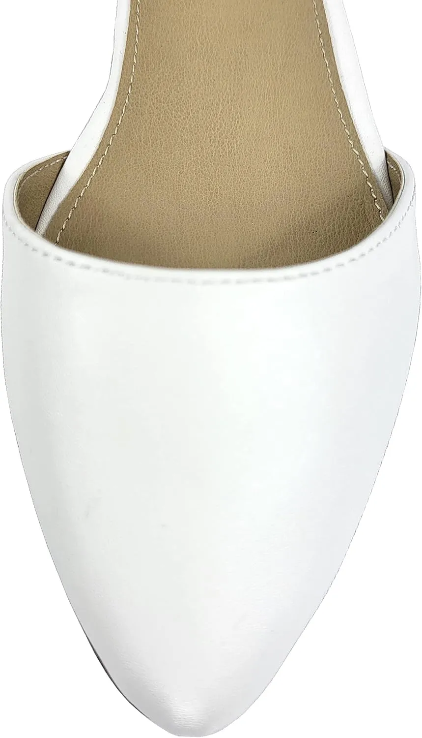 TruFox Womens Flat Ankle Strap D'Orsay Ballet Flat