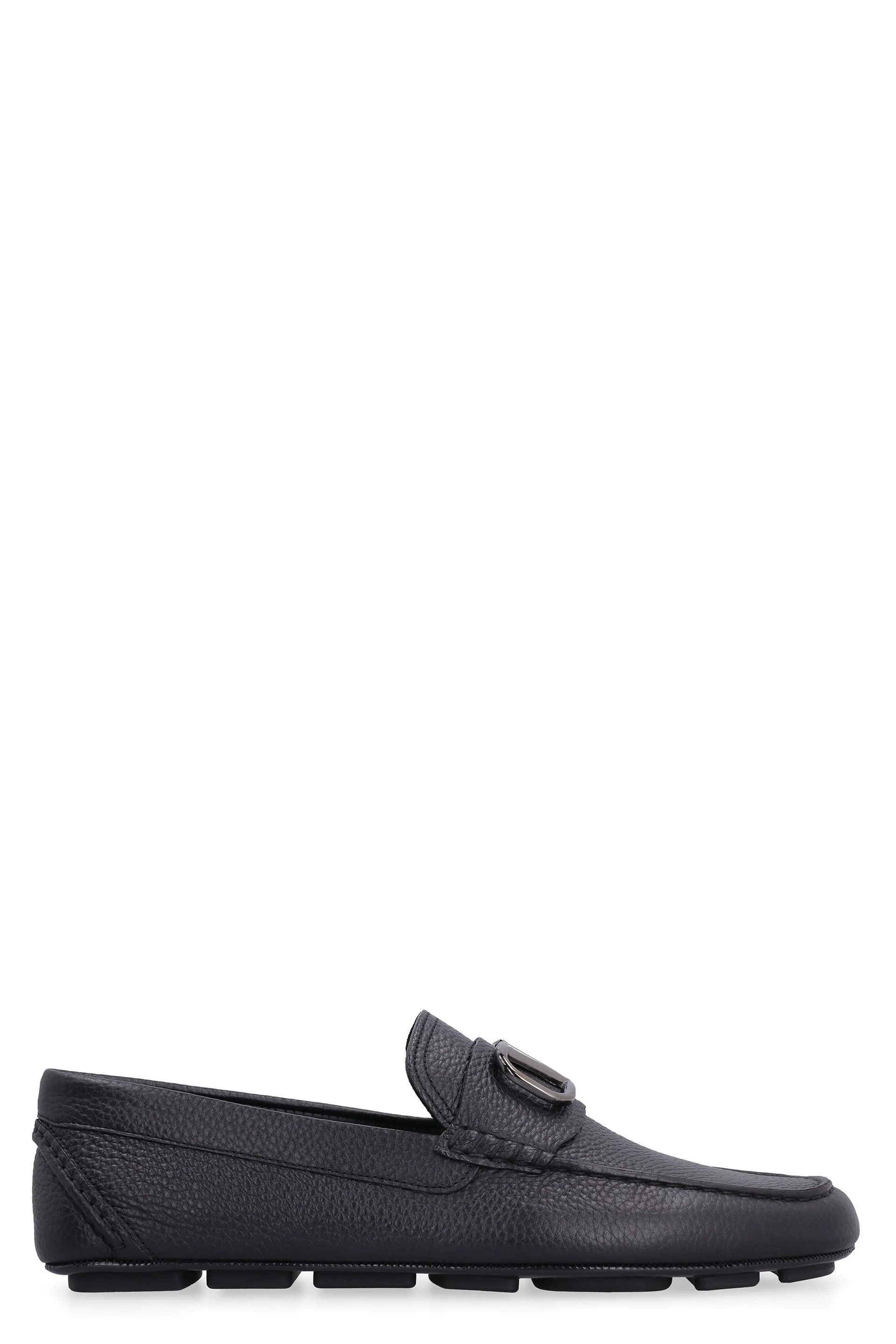 Valentino Garavani - Driver VLogo Signature leather loafers