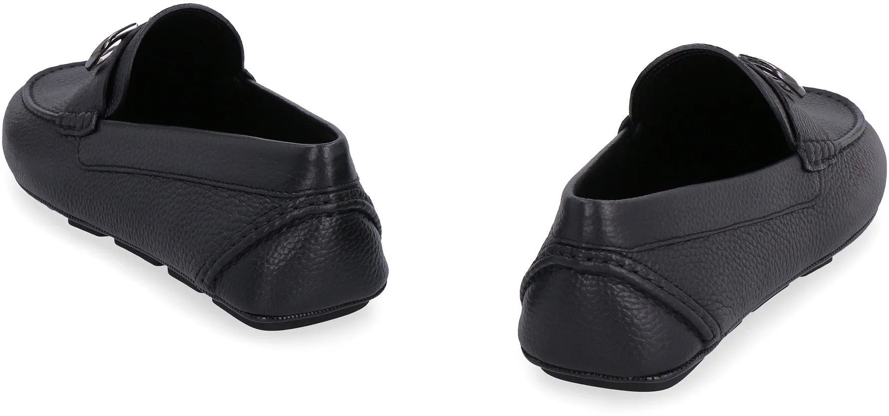 Valentino Garavani - Driver VLogo Signature leather loafers
