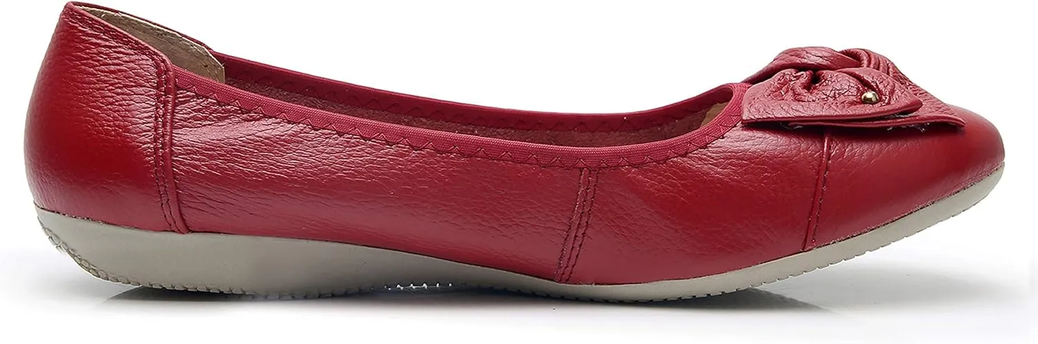VenusCelia Women's Bows Dance Flats Shoes