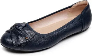 VenusCelia Women's Bows Dance Flats Shoes