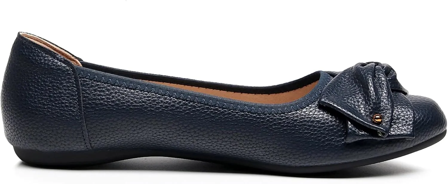 VenusCelia Women's Bows Dance Flats Shoes