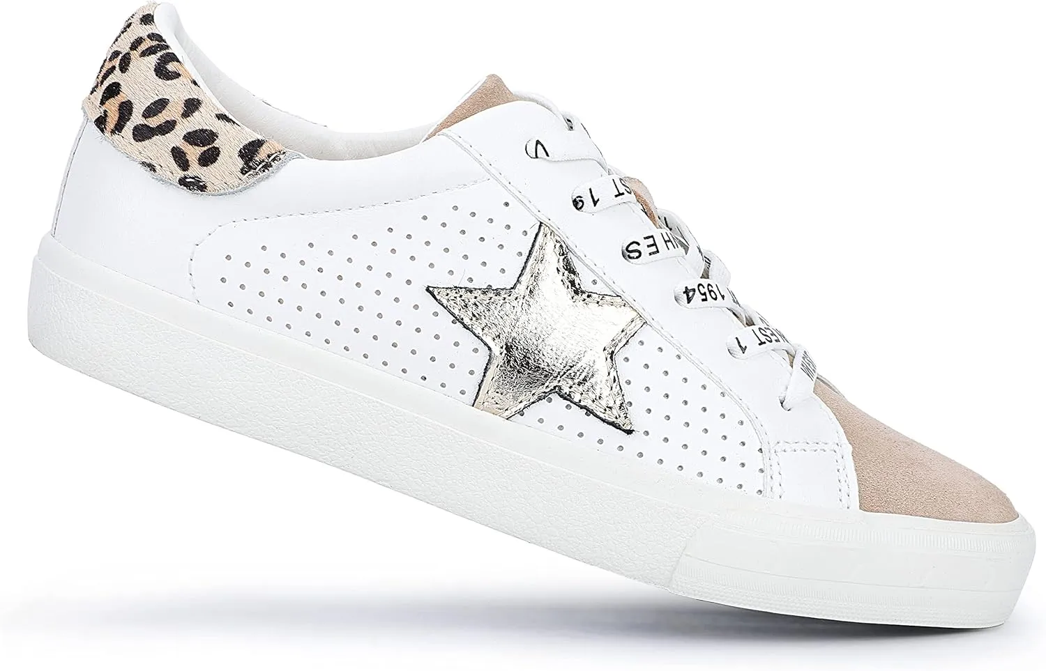 Vintage Havana Grande Women’s Fashion Sneakers | Star Tennis Shoes Womens | Low Top Slip On | Walking Comfortable Casual