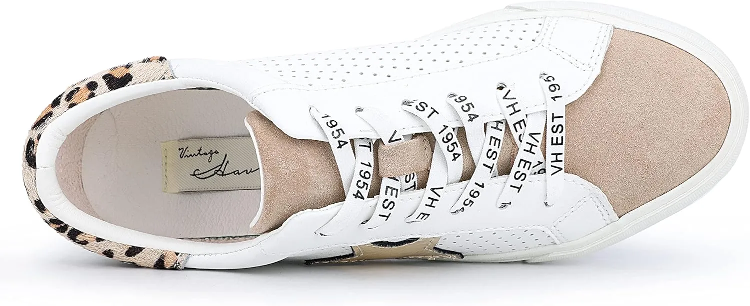Vintage Havana Grande Women’s Fashion Sneakers | Star Tennis Shoes Womens | Low Top Slip On | Walking Comfortable Casual