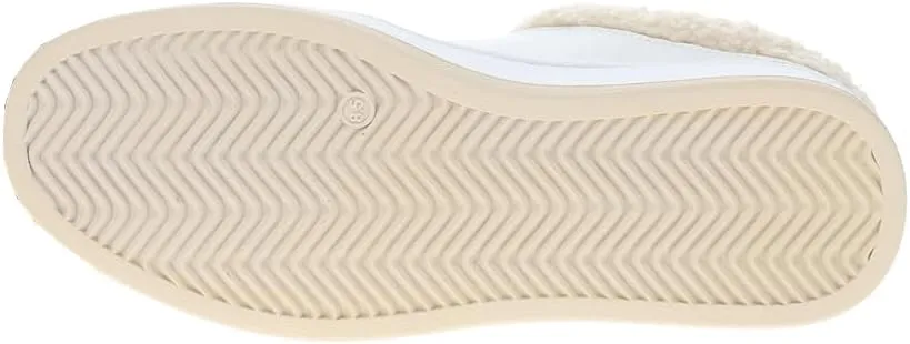 Vintage Havana Womens Baller Perforated Rhinestone Slip On Sneakers Shoes Casual - Beige, Off White
