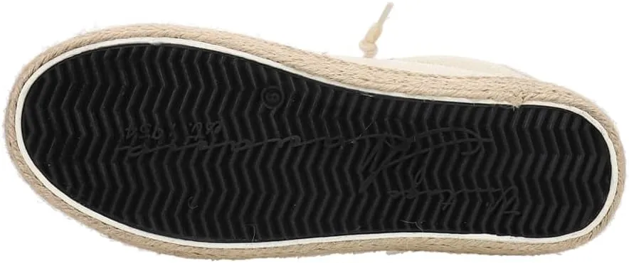 Vintage Havana Womens Coastal Metallic Slip On Sneakers Shoes Casual - Off White
