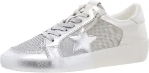 VINTAGE HAVANA Womens Dynamic Casual and Fashion Sneakers Silver