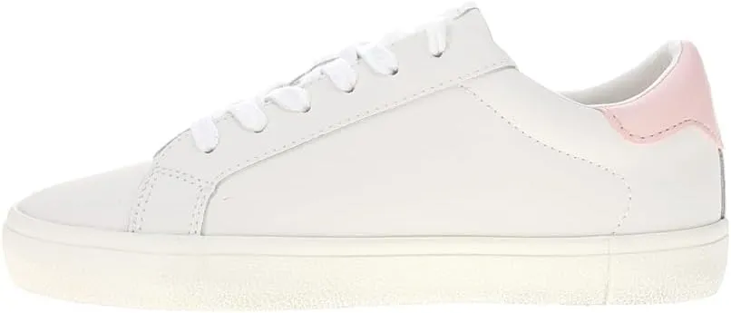 Vintage Havana Womens Nina 3 Embroidered Lace Up Sneakers Shoes Casual - White