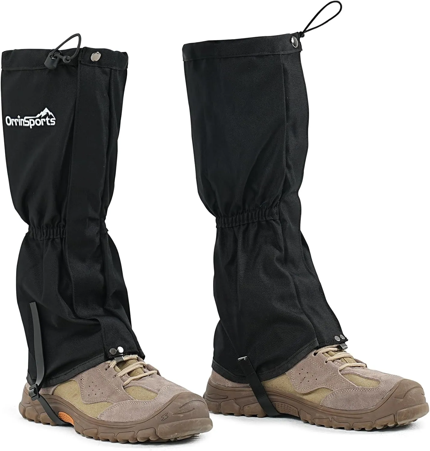 Waterproof Adjustable Leg Gaiters for Men and Women Snow Boot Gaiters for Hiking in Hunting Sand and Mud Mountain Climbing or Snowshoeing