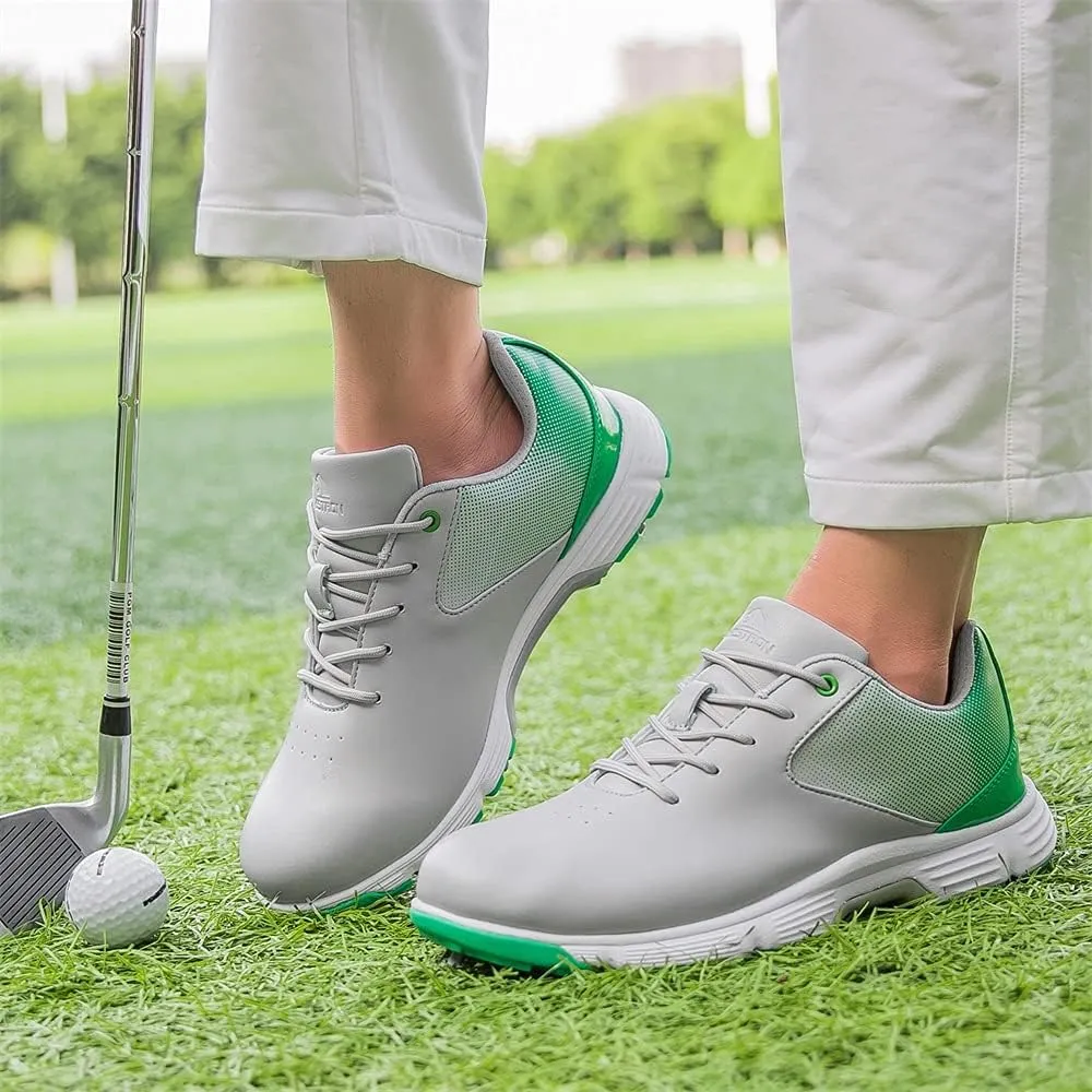 Waterproof Golf Shoes for Men Spikeless Outdoor Golf Sport Training Sneakers Classic Mens Golf Trainers Size 13 14 …