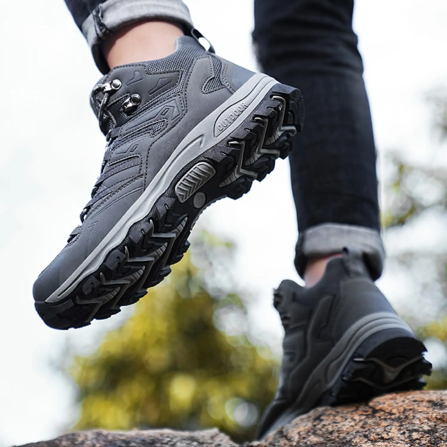 Waterproof Women's Hiking Boots Trekking Camping Boots for Outdoor