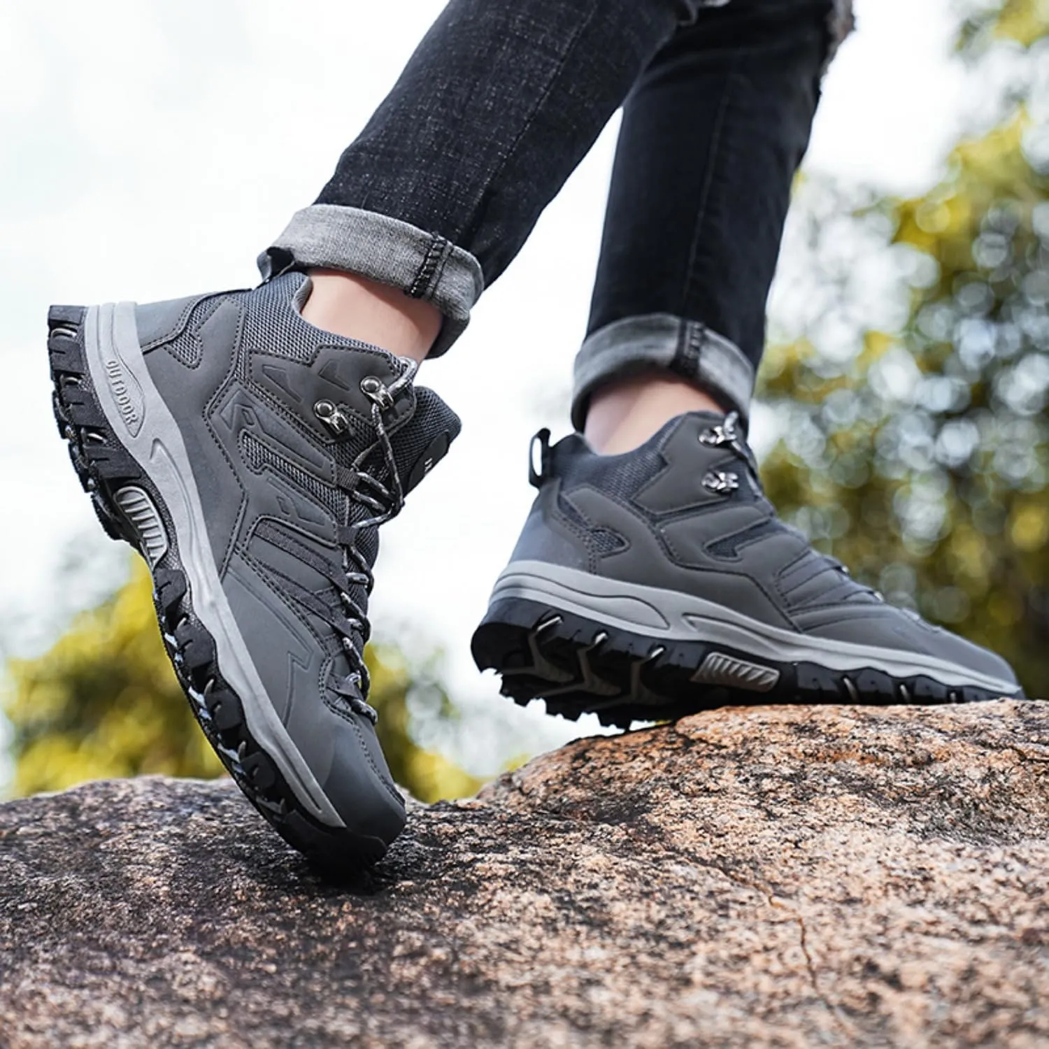Waterproof Women's Hiking Boots Trekking Camping Boots for Outdoor