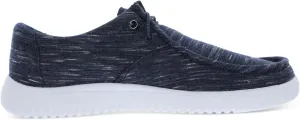 Weatherproof Vintage Mens Navy Marled Cushioned Ollie Round Toe Platform Lace-Up Sneakers Shoes 13 M