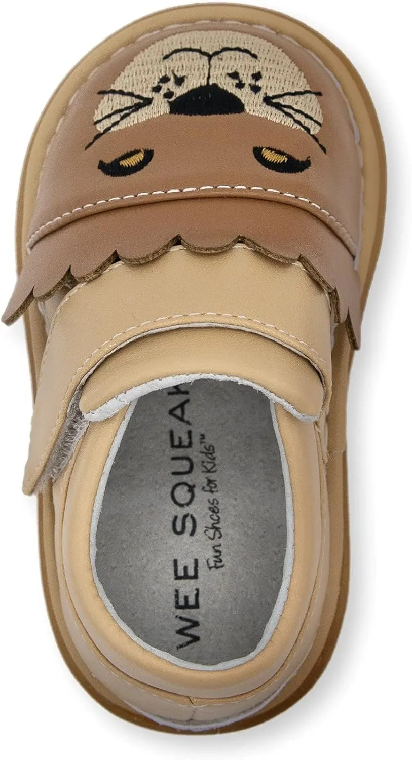 Wee Squeak Toddler Squeaky Shoes Leo The Lion