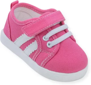 Wee Squeak Toddler Squeaky Tennis Shoes with Removable Squeaker in Fun Styles & Colors for Boys and Girls