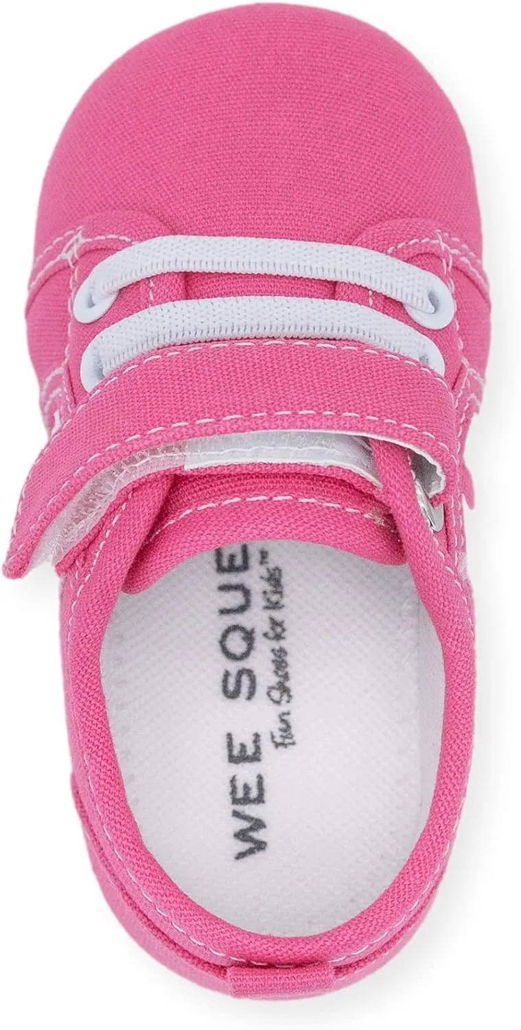 Wee Squeak Toddler Squeaky Tennis Shoes with Removable Squeaker in Fun Styles & Colors for Boys and Girls