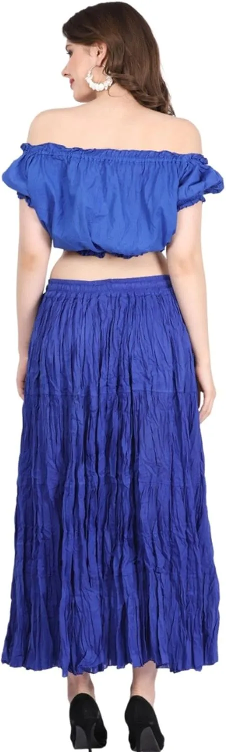 Wevez Tribal Belly Dance Fusion 12 Yard Cotton Skirt