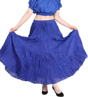 Wevez Tribal Belly Dance Fusion 12 Yard Cotton Skirt