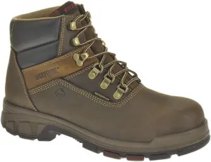 Wolverine Men's Cabor Waterproof 6-Inch Work Boot Wp Coffee, Dark Brown, 8 M US