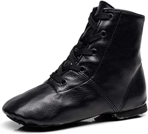 Women Ankle-top Jazz Dance Shoes Lace up Jazz Modern Dance Boot