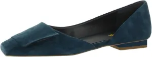 Women Fashion Pump Side Cut Ballet Flats Block Low Heeled Square Toe Slip On Shoes Working Shopping Party Size 4-16 US