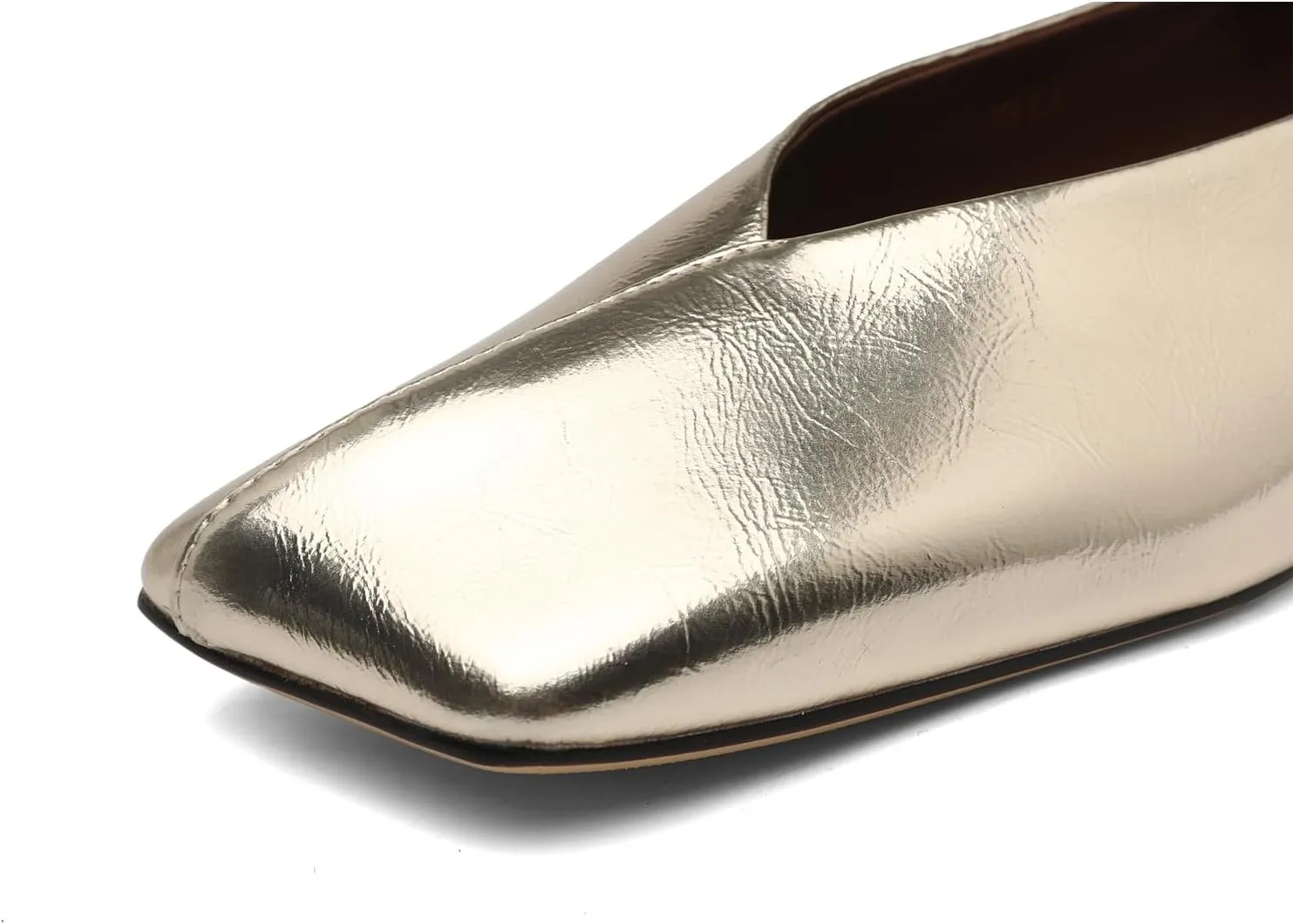 Women's Ballet Flats Closed Square Toe Slip On Flats Comfortable Dressy Casual Work Office Shoes