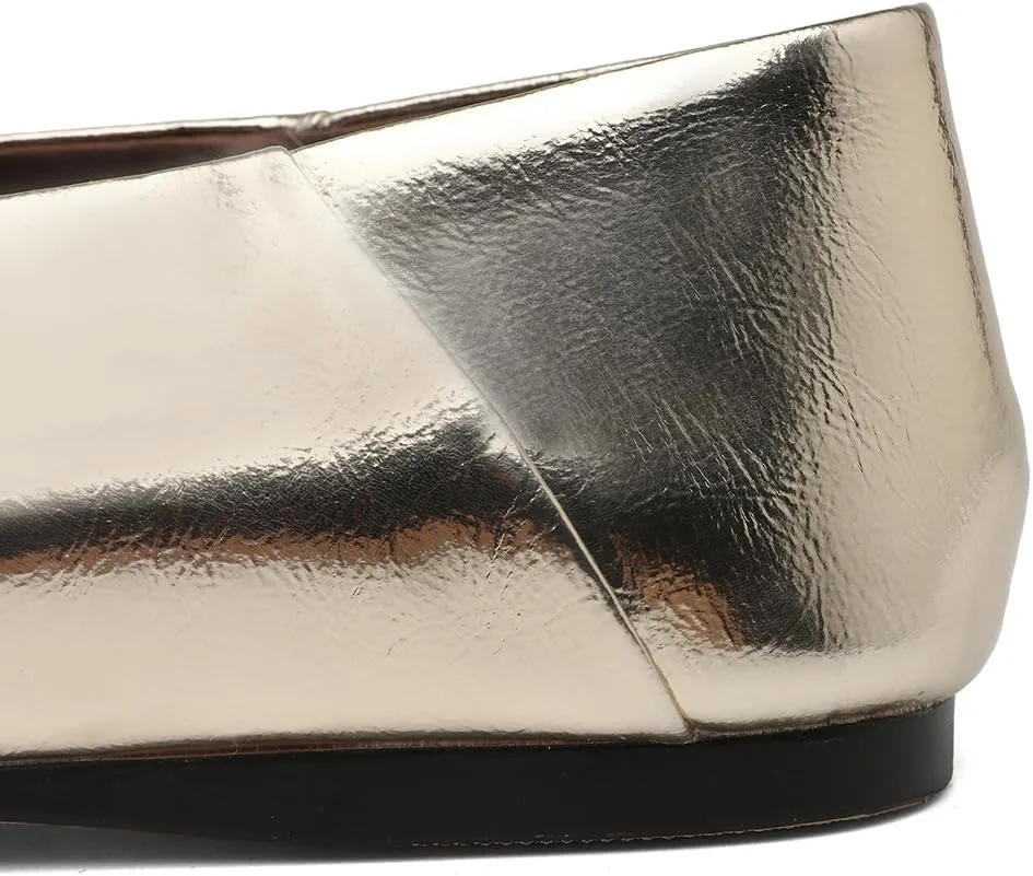 Women's Ballet Flats Closed Square Toe Slip On Flats Comfortable Dressy Casual Work Office Shoes