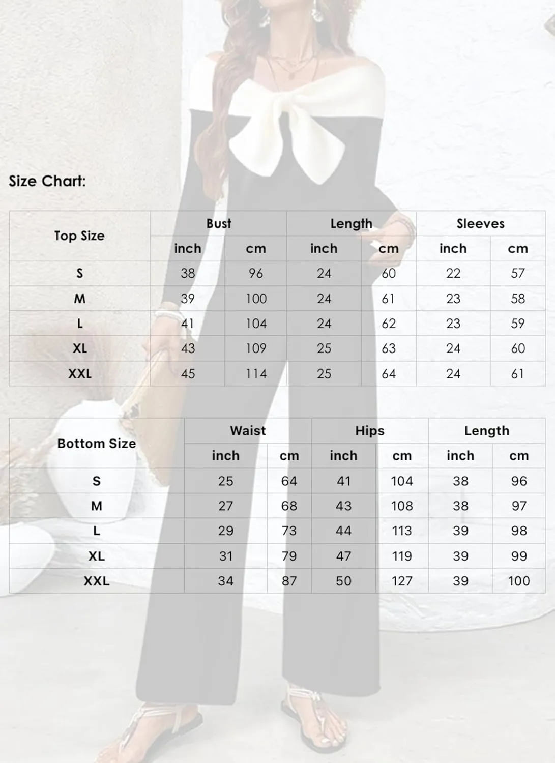 Women's Black and White Two Piece Set Summer Sexy Suits off the Shoulder Top Wide Leg Pants Elegant Lounge Clothes