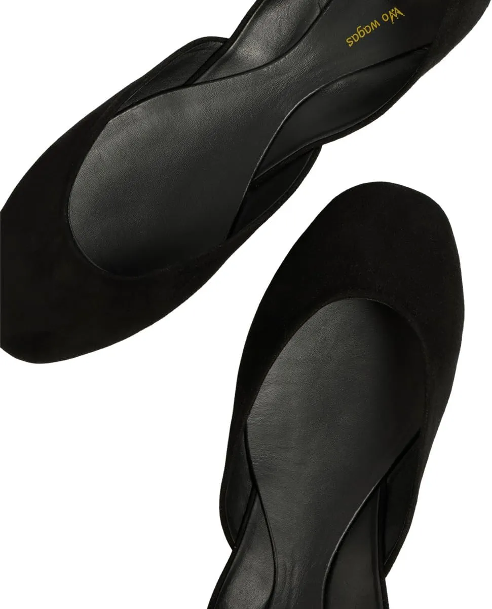 Womens Comfortable Closed Round Toe Ballet Flats Chic Slip On D'Orsay Flat Shoes Dancing Ballroom Dress Size 4-16 US