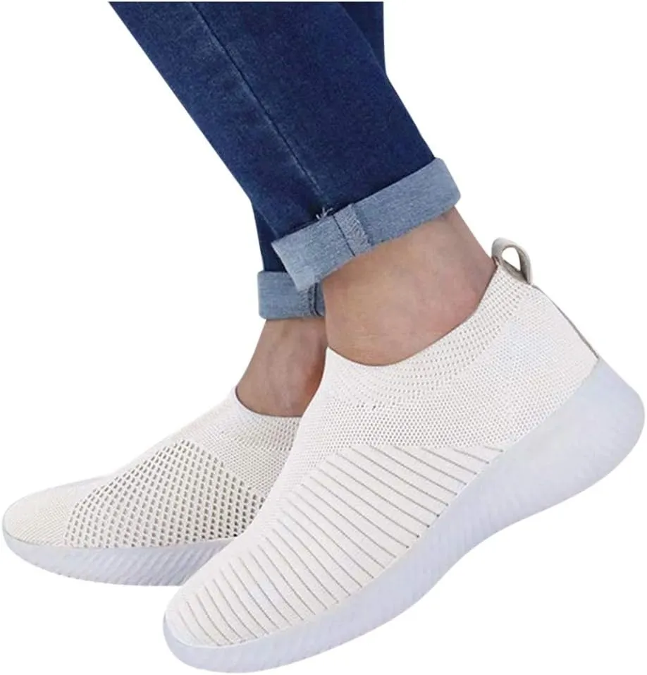 Women's Fashion Sneaker Non Slip Lace Up Comfort Women's Work or Walking Sneakers Leather Tennis Shoes for Men Slip On Loafers Women Casual Sneakers for Women
