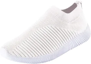 Women's Fashion Sneaker Non Slip Lace Up Comfort Women's Work or Walking Sneakers Leather Tennis Shoes for Men Slip On Loafers Women Casual Sneakers for Women