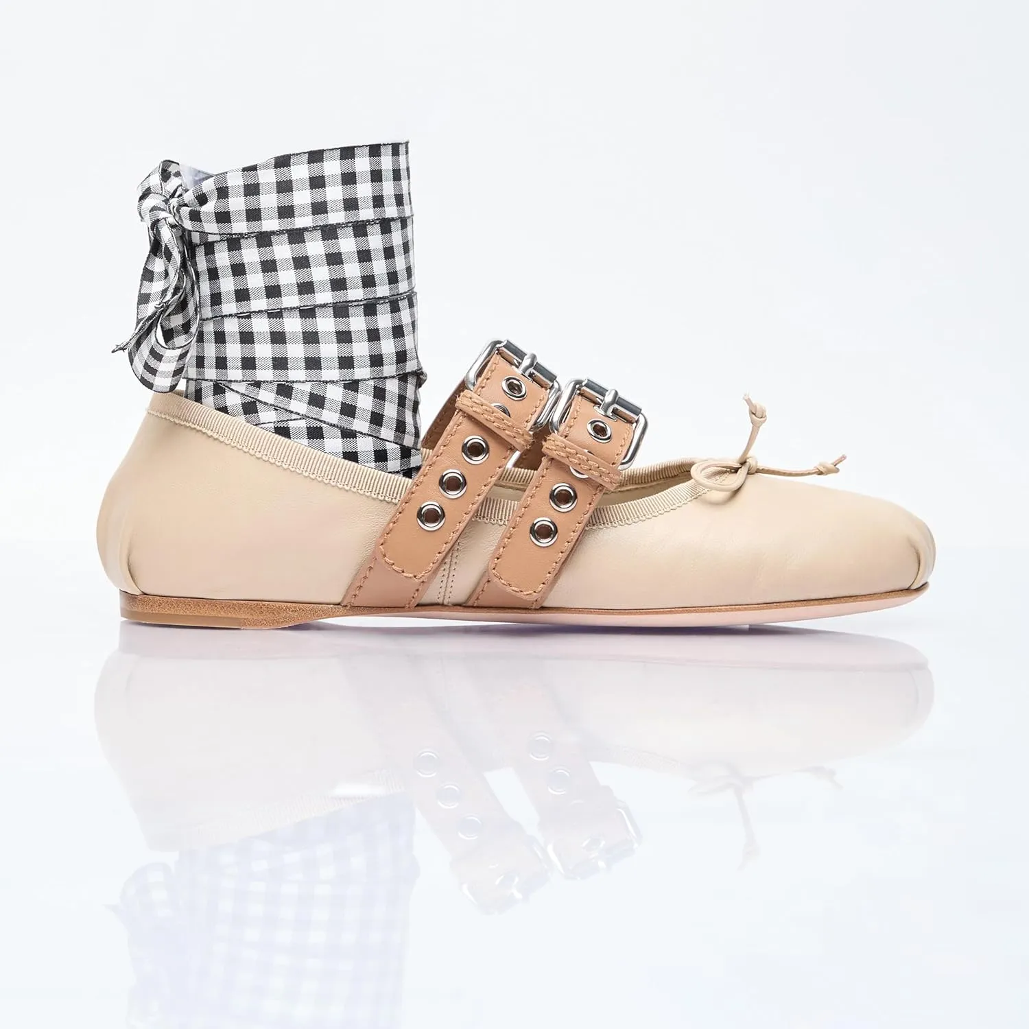 Women's Flats Black Ballet Flats for Women Bowknot Round Toe Comfort Lightweight Foldable Flats with Buckle Strap Slip On Dress Shoes Lace Up Closed Toe Sandals Women