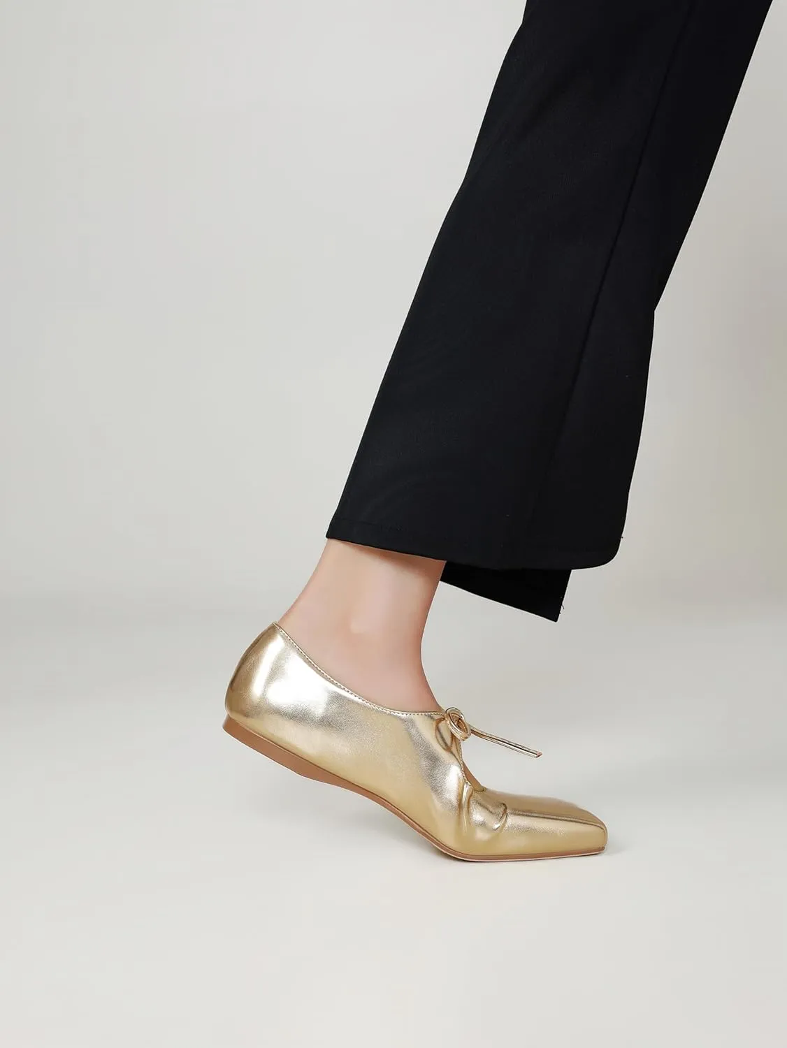 Women's Flats Soft Faux Leather Mary Jane Flats Comfortable Ballet Flats Business Casual Work Square Toe Slip On Dress Mary Jane Shoes