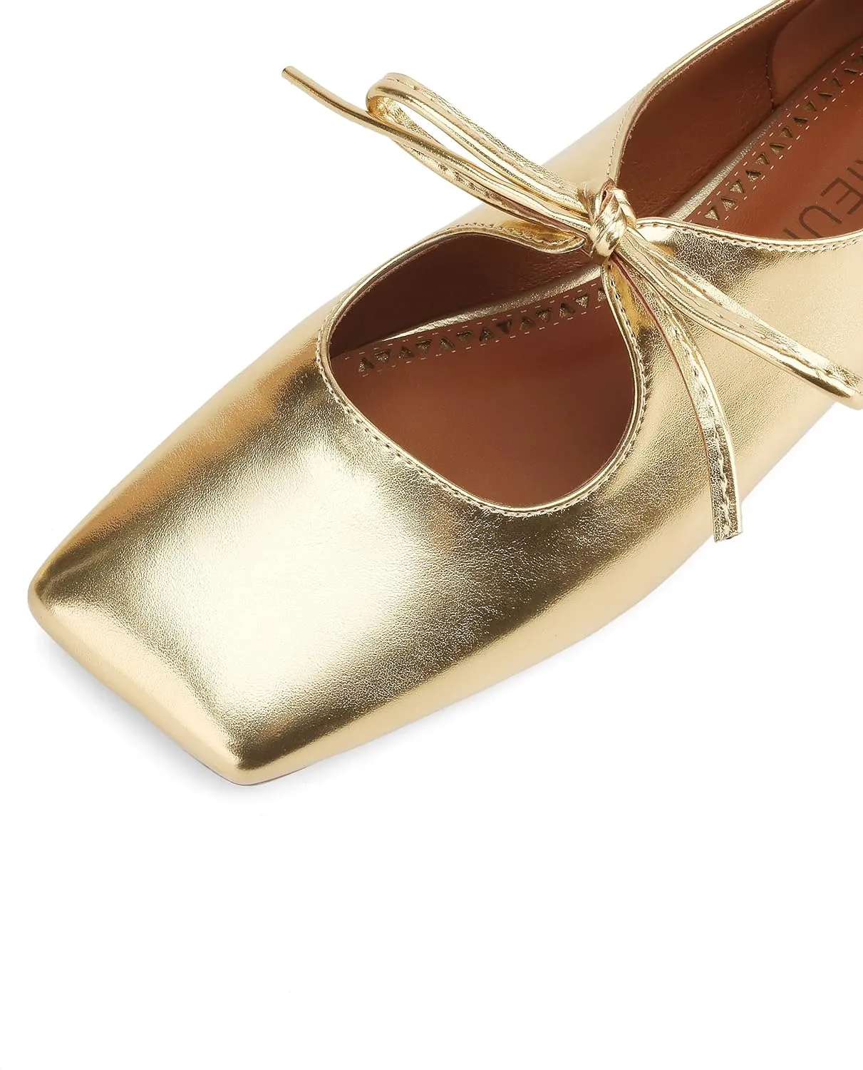 Women's Flats Soft Faux Leather Mary Jane Flats Comfortable Ballet Flats Business Casual Work Square Toe Slip On Dress Mary Jane Shoes