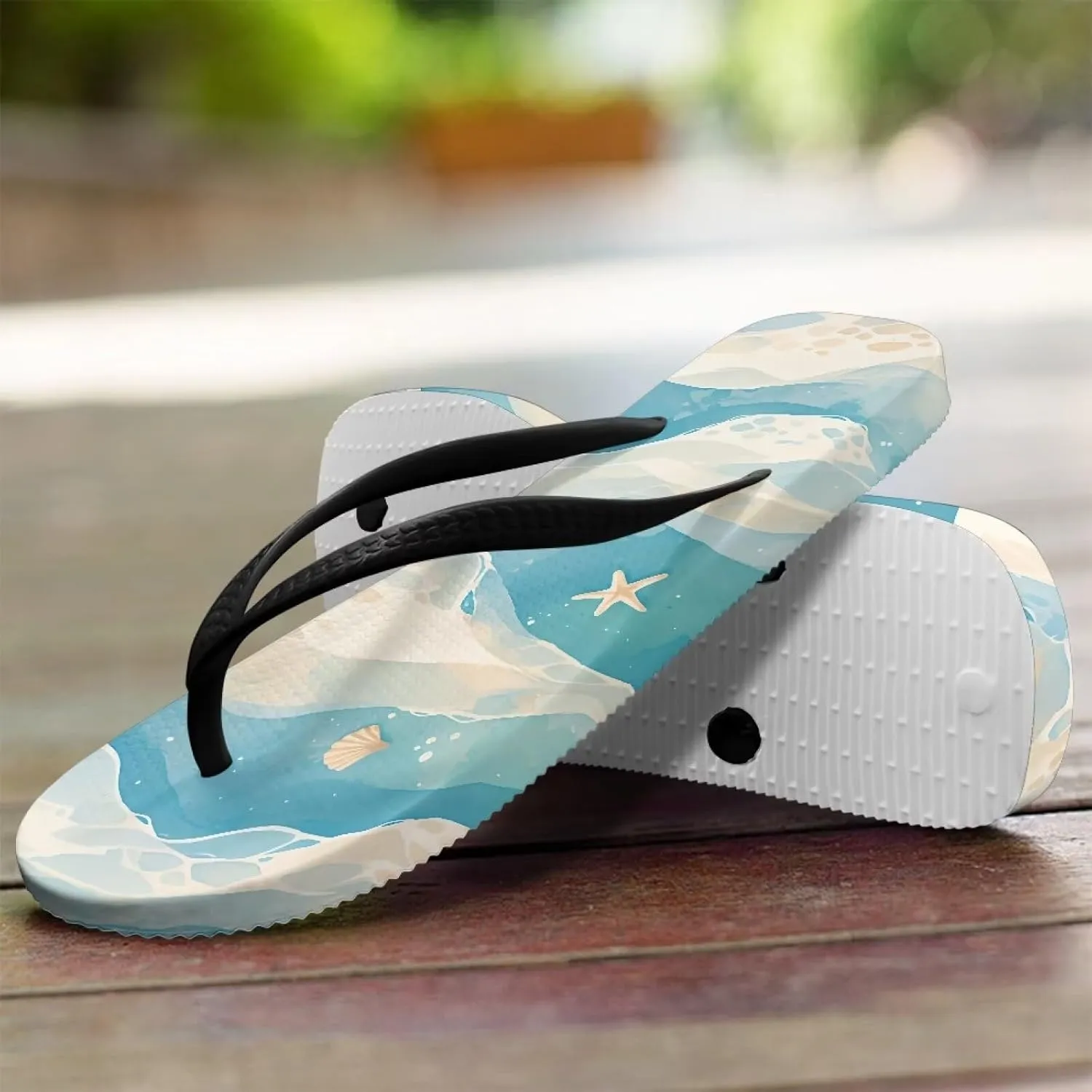 Women's Flip Flops Casual Thong Sandals Slip-On Slides, Shower Shoes with Cushioned Footbed for Walking, Daily Wear