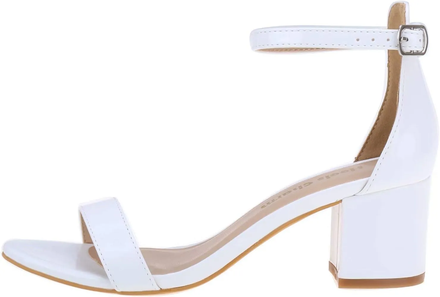 Women's Strappy Chunky Block Low Heeled Sandals 2 Inch Open Toe Ankle Strap High Heel Dress Sandals Daily Work Party Shoes