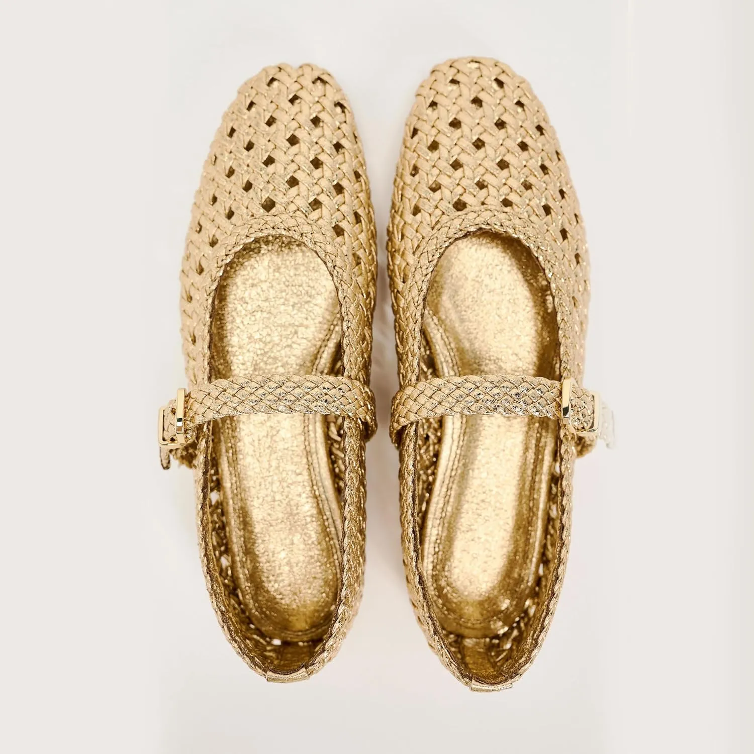 Woven Flats for Women Breathable Mesh Ballet Flats with Cute Bows, Dressy Fishnet Shoes with Round Toe for Comfort and Style