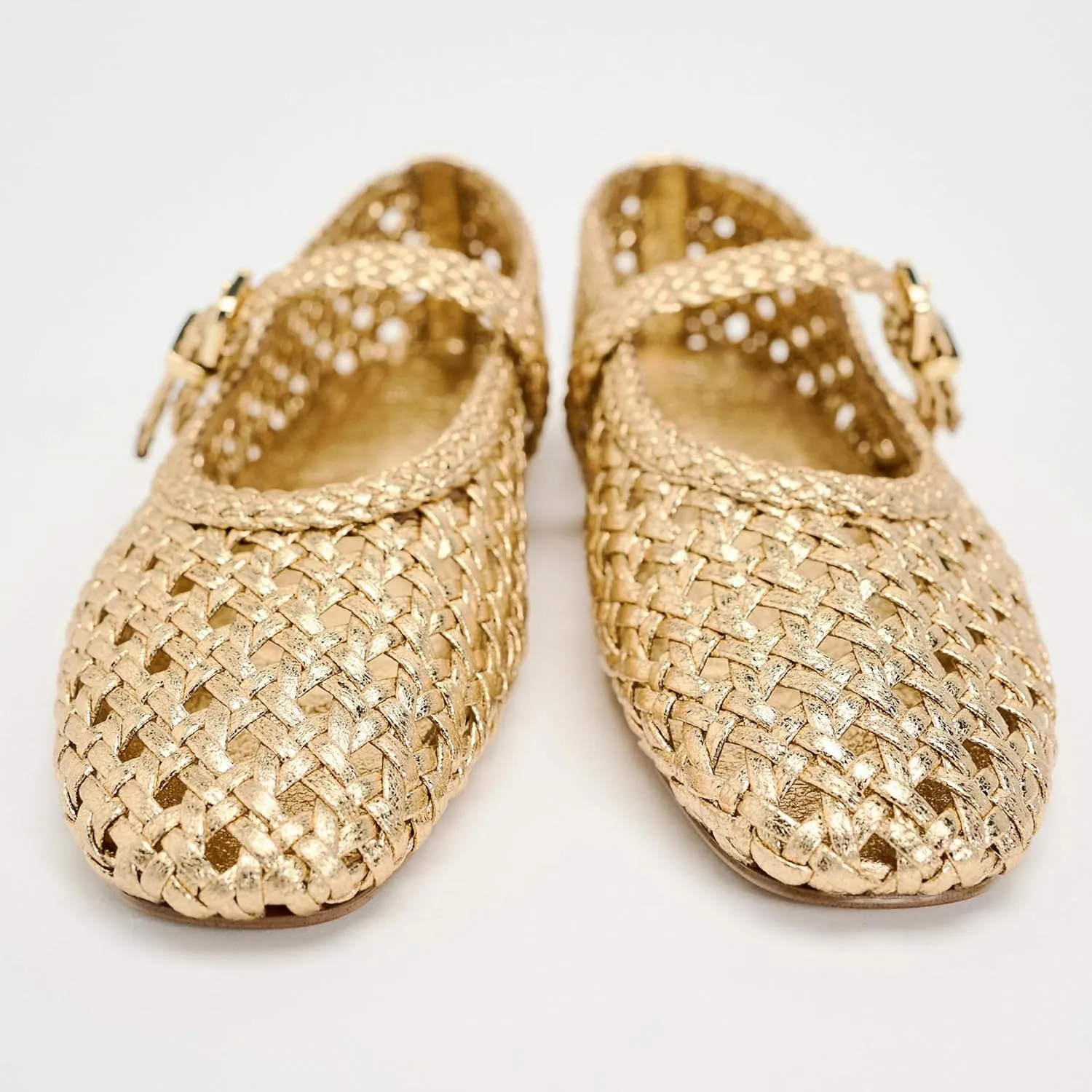Woven Flats for Women Breathable Mesh Ballet Flats with Cute Bows, Dressy Fishnet Shoes with Round Toe for Comfort and Style