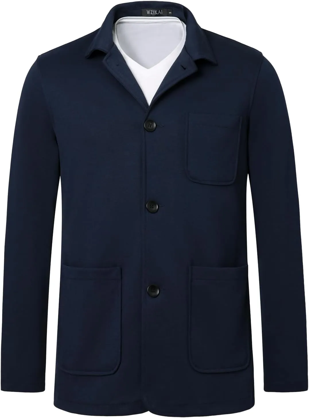 WZIKAI Men's Casual Sport Coat Jacket Regular Fit Lightweight Suit Jacket for Men