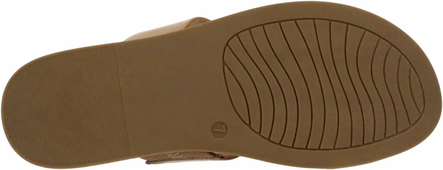 XAPPEAL Edith - Women's Casual Two Strap Slip-On Slide Sandals