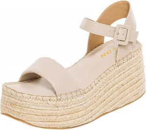 YDN Women's Ankle Strap Sandals Braid Platform Wedge High Heeled Open Square Toe Buckles Shoe Shopping Party Dating Size 4-16 US